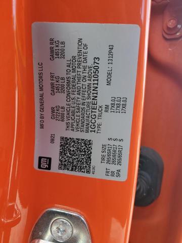 2022 Chevrolet Colorado Zr2 მანქანა იყიდება აუქციონზე, vin: 1GCGTEEN1N1105073, აუქციონის ნომერი: 44304174