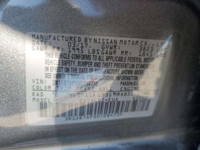 Aukcja sprzedaży 2017 Nissan Sentra S, vin: 3N1AB7AP5HY284734, numer aukcji: 43829544