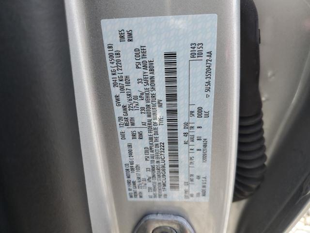 Aukcja sprzedaży 2020 Ford Escape Se, vin: 1FMCU9G69LUC73222, numer aukcji: 43857894