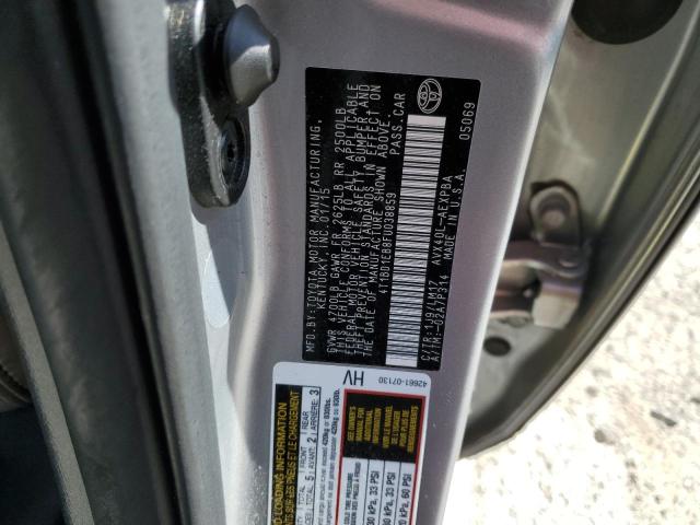 Aukcja sprzedaży 2015 Toyota Avalon Hybrid, vin: 4T1BD1EB8FU038859, numer aukcji: 43876464