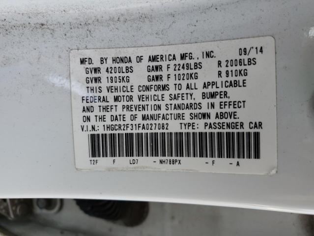Aukcja sprzedaży 2015 Honda Accord Lx, vin: 1HGCR2F31FA027082, numer aukcji: 43842344