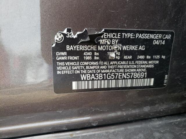 Aukcja sprzedaży 2014 Bmw 320 I, vin: WBA3B1G57ENS78691, numer aukcji: 44004754
