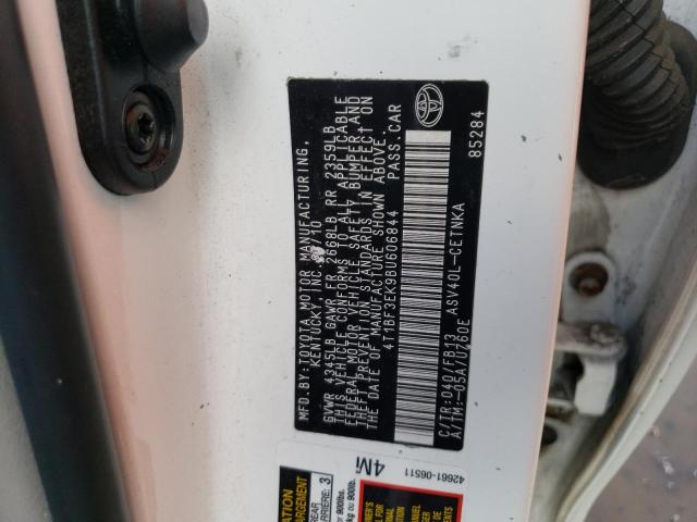 Продажа на аукционе авто 2011 Toyota Camry Base, vin: 4T1BF3EK9BU606844, номер лота: 43491414