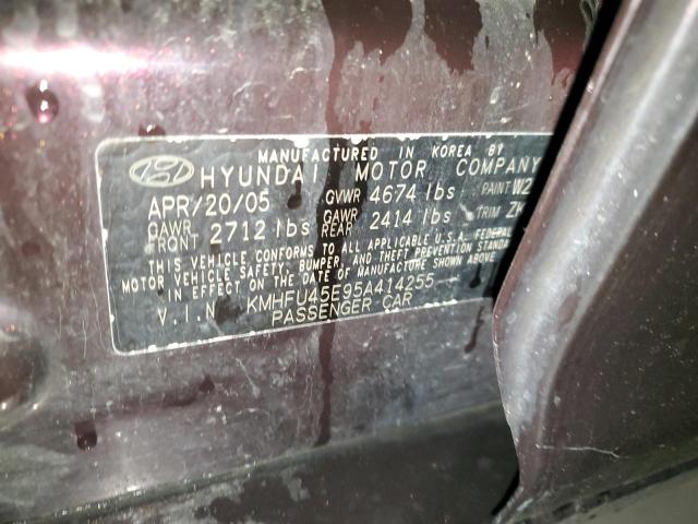Aukcja sprzedaży 2005 Hyundai Xg 350, vin: KMHFU45E95A414255, numer aukcji: 43618434
