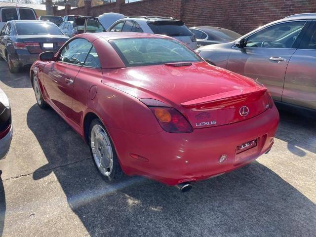 Aukcja sprzedaży 2003 Lexus Sc 430, vin: JTHFN48Y530046505, numer aukcji: 43464654