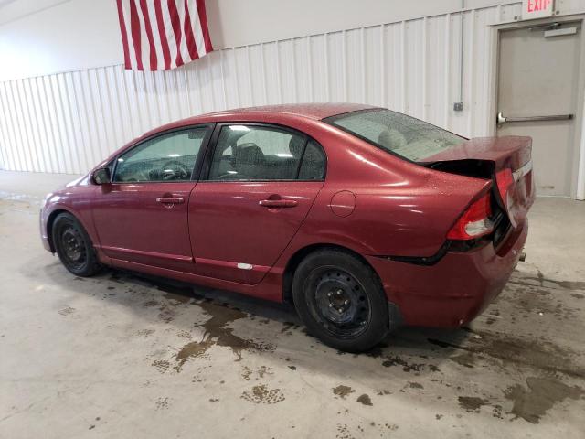44325904 :رقم المزاد ، 1HGFA165X9L014226 vin ، 2009 Honda Civic Lx مزاد بيع