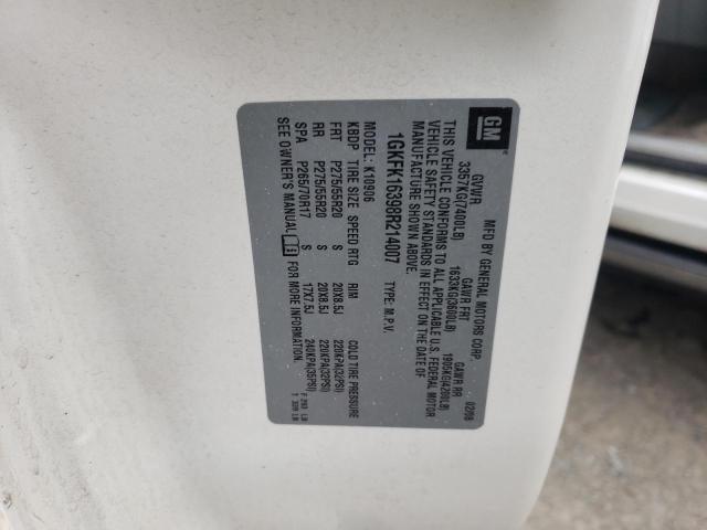 Aukcja sprzedaży 2008 Gmc Yukon Xl K1500, vin: 1GKFK16398R214007, numer aukcji: 40629414