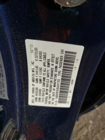 2014 Honda Accord Exl მანქანა იყიდება აუქციონზე, vin: 1HGCR3F83EA007755, აუქციონის ნომერი: 40295174