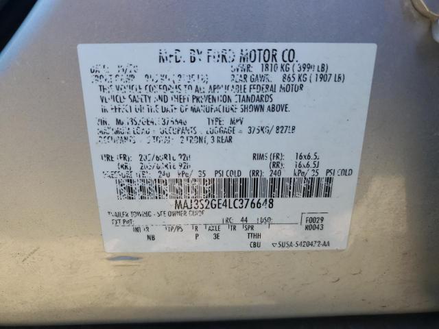Aukcja sprzedaży 2020 Ford Ecosport Se, vin: MAJ3S2GE4LC376648, numer aukcji: 41631984