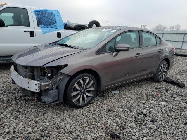 Aukcja sprzedaży 2015 Honda Civic Exl, vin: 19XFB2F94FE042161, numer aukcji: 43768884