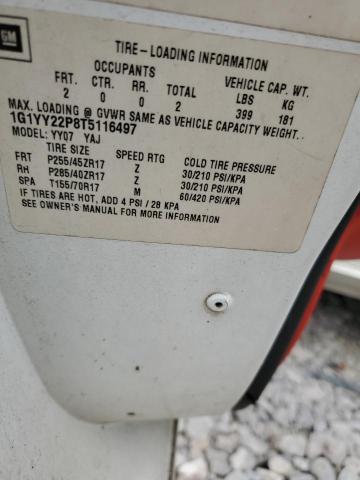 Aukcja sprzedaży 1996 Chevrolet Corvette, vin: 1G1YY22P8T5116497, numer aukcji: 45067594