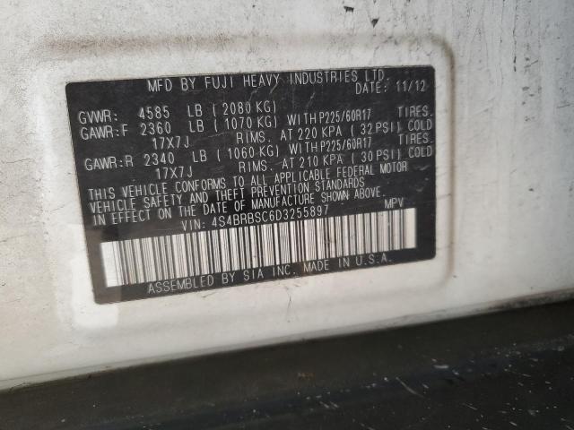 Продажа на аукционе авто 2013 Subaru Outback 2.5i Limited, vin: 4S4BRBSC6D3255897, номер лота: 44103934