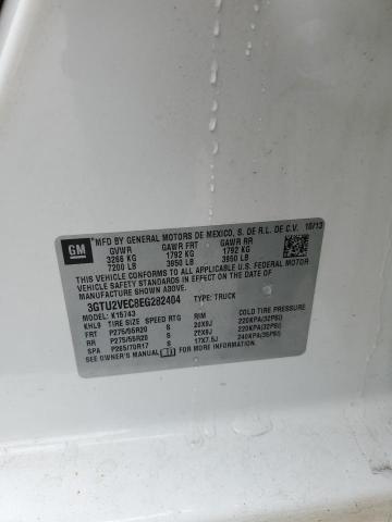 2014 Gmc Sierra K1500 Slt მანქანა იყიდება აუქციონზე, vin: 3GTU2VEC8EG282404, აუქციონის ნომერი: 44174924