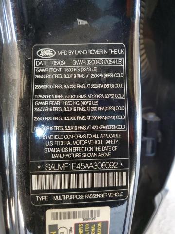 Продаж на аукціоні авто 2010 Land Rover Range Rover Hse Luxury, vin: SALMF1E45AA308092, номер лоту: 43878884