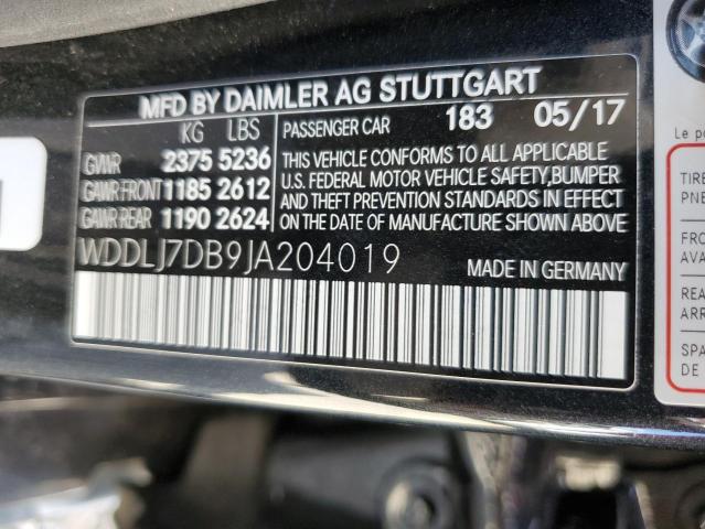 Aukcja sprzedaży 2018 Mercedes-benz Cls 550, vin: WDDLJ7DB9JA204019, numer aukcji: 43638954