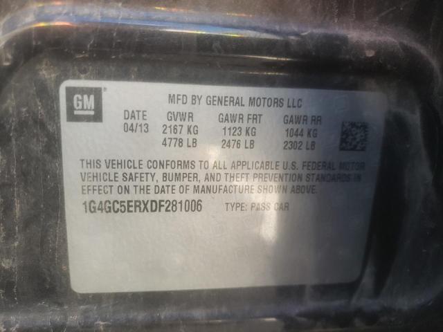 Aukcja sprzedaży 2013 Buick Lacrosse, vin: 1G4GC5ERXDF281006, numer aukcji: 43862574