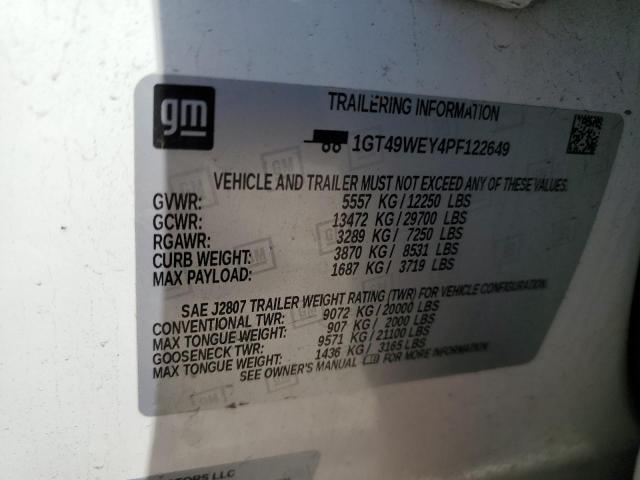 Продаж на аукціоні авто 2023 Gmc Sierra K3500 Denali, vin: 1GT49WEY4PF122649, номер лоту: 43878254