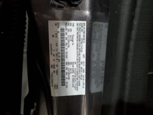 43539824 :رقم المزاد ، 1FADP3K22EL173477 vin ، 2014 Ford Focus Se مزاد بيع