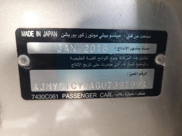 Aukcja sprzedaży 2016 Mitsubishi Lancer, vin: JMYSTCY4AGU739799, numer aukcji: 43702524