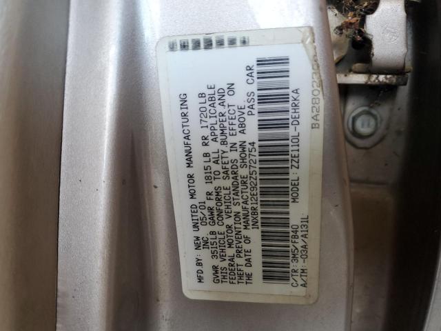 Aukcja sprzedaży 2002 Toyota Corolla Ce, vin: 1NXBR12E92Z572754, numer aukcji: 40935344