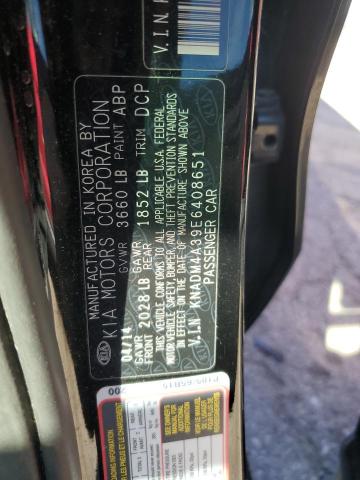 Aukcja sprzedaży 2014 Kia Rio Lx, vin: KNADM4A39E6408651, numer aukcji: 43524714