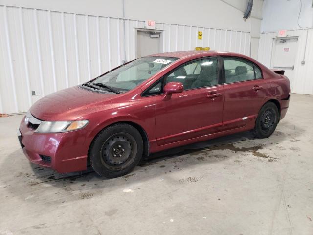 44325904 :رقم المزاد ، 1HGFA165X9L014226 vin ، 2009 Honda Civic Lx مزاد بيع