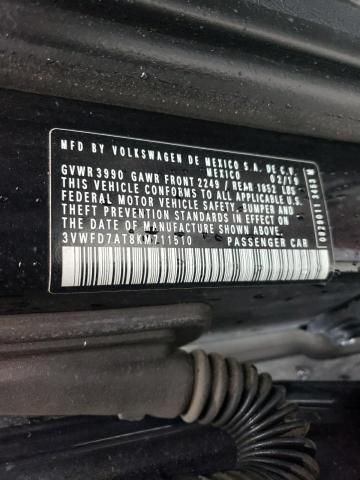 Aukcja sprzedaży 2019 Volkswagen Beetle S, vin: 3VWFD7AT8KM711510, numer aukcji: 43869384