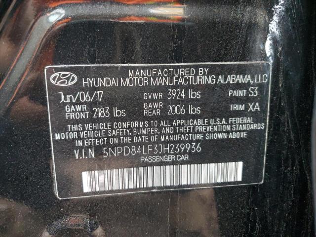 Aukcja sprzedaży 2018 Hyundai Elantra Sel, vin: 5NPD84LF3JH239936, numer aukcji: 41822624