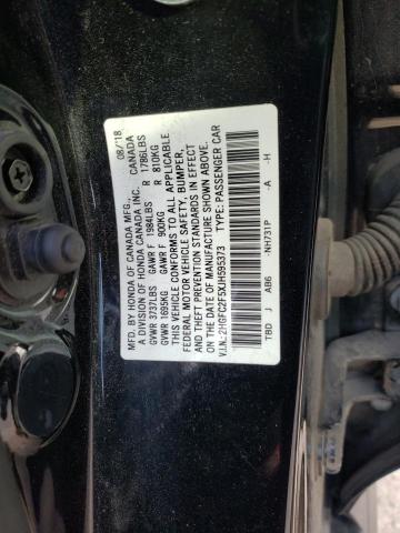 Aukcja sprzedaży 2018 Honda Civic Lx, vin: 2HGFC2F5XJH595373, numer aukcji: 41863224