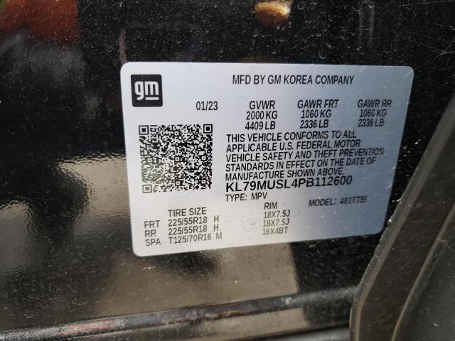 Продаж на аукціоні авто 2023 Chevrolet Trailblazer, vin: KL79MUSL4PB112600, номер лоту: 41632274