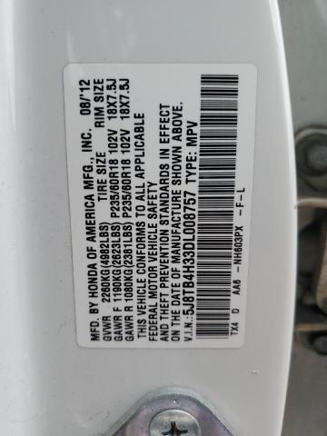 Продаж на аукціоні авто 2013 Acura Rdx, vin: 5J8TB4H33DL008757, номер лоту: 43929584
