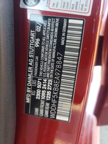 Aukcja sprzedaży 2014 Mercedes-benz E 350, vin: WDDHF5KB8EA978847, numer aukcji: 41561964