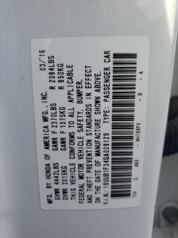 2016 Acura Tlx მანქანა იყიდება აუქციონზე, vin: 19UUB1F34GA009129, აუქციონის ნომერი: 42448684