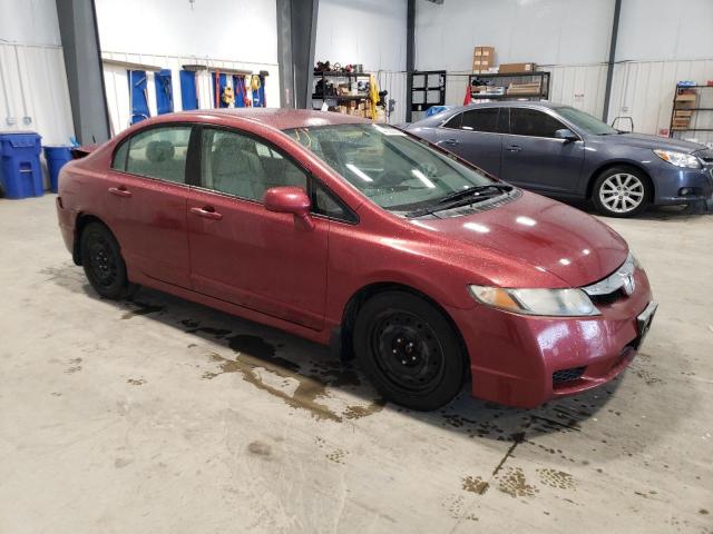 44325904 :رقم المزاد ، 1HGFA165X9L014226 vin ، 2009 Honda Civic Lx مزاد بيع