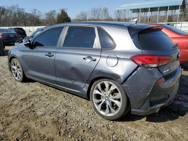 2019 Hyundai Elantra Gt N Line მანქანა იყიდება აუქციონზე, vin: KMHH55LC7KU095512, აუქციონის ნომერი: 43678554