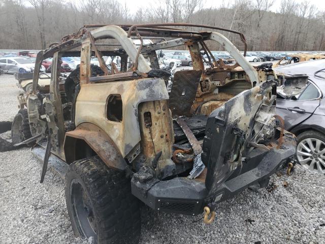 Продажа на аукционе авто 2022 Ford Bronco, vin: 1FMDE5DH9NLB79043, номер лота: 75730873