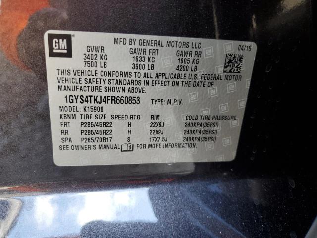 Aukcja sprzedaży 2015 Cadillac Escalade Esv Premium, vin: 1GYS4TKJ4FR660853, numer aukcji: 43459544