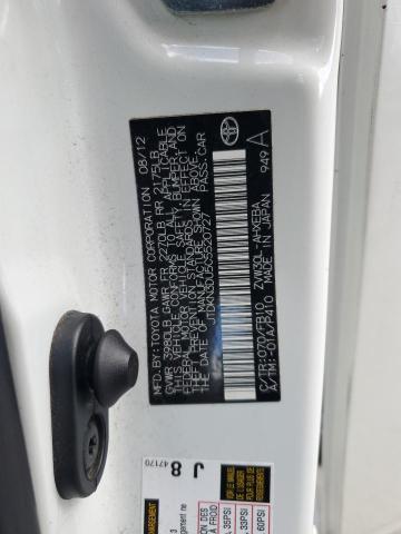 Продажа на аукционе авто 2012 Toyota Prius, vin: JTDKN3DU5C5520727, номер лота: 43787194