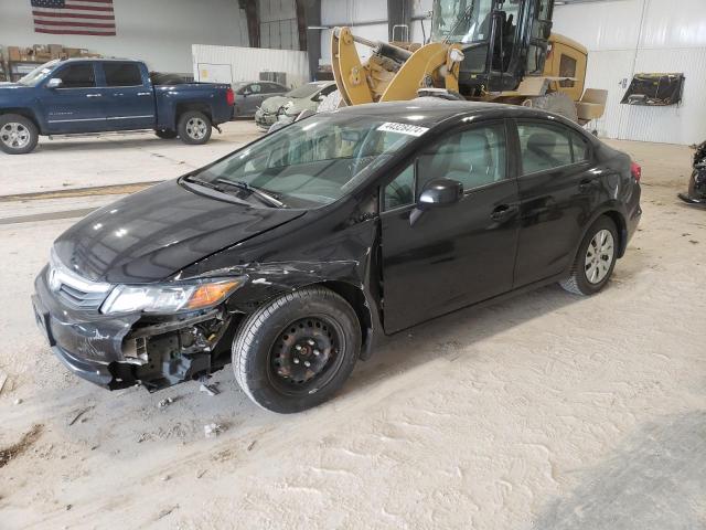 44328474 :رقم المزاد ، 2HGFB2F54CH563217 vin ، 2012 Honda Civic Lx مزاد بيع