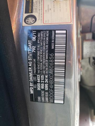 43355184 :رقم المزاد ، WDDGF4HBXCA606856 vin ، 2012 Mercedes-benz C 250 مزاد بيع