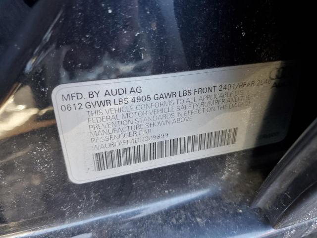 Aukcja sprzedaży 2013 Audi A4 Premium, vin: WAUBFAFL4DN009899, numer aukcji: 43789864