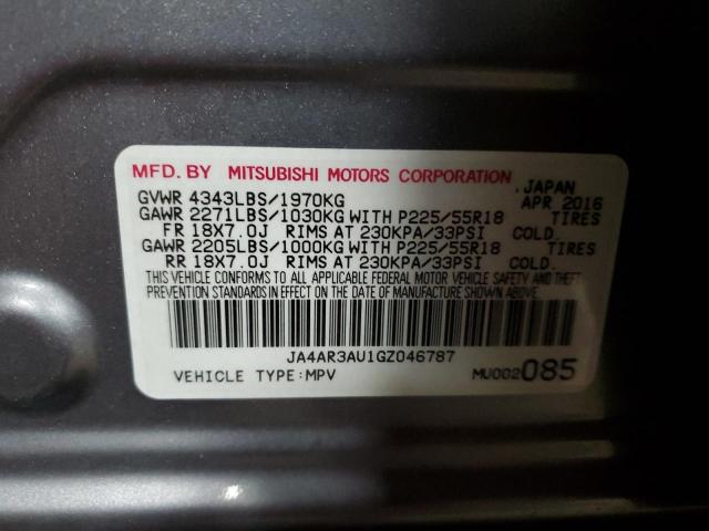 Продаж на аукціоні авто 2016 Mitsubishi Outlander Sport Es, vin: JA4AR3AU1GZ046787, номер лоту: 41108374