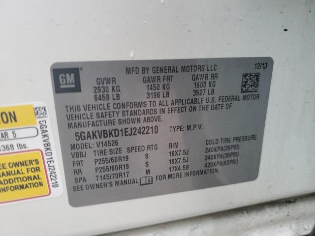 Продажа на аукционе авто 2014 Buick Enclave, vin: 5GAKVBKD1EJ242210, номер лота: 43285664