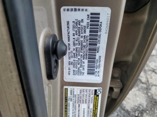 Продажа на аукционе авто 2005 Toyota Corolla Ce, vin: 1NXBR32E75Z479070, номер лота: 43694324