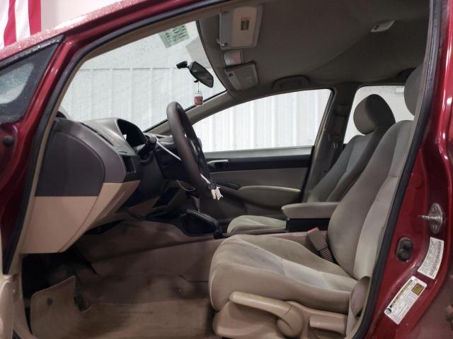 44325904 :رقم المزاد ، 1HGFA165X9L014226 vin ، 2009 Honda Civic Lx مزاد بيع
