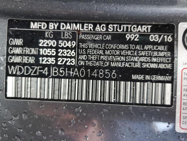 Продажа на аукционе авто 2017 Mercedes-benz E 300, vin: WDDZF4JB5HA014856, номер лота: 43658724