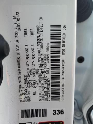 Продаж на аукціоні авто 2023 Toyota Tacoma Double Cab, vin: 3TMCZ5AN9PM562495, номер лоту: 43638814