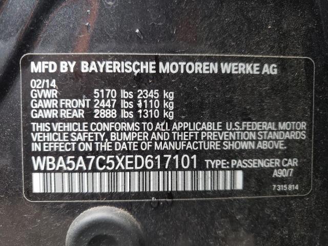 41517594 :رقم المزاد ، WBA5A7C5XED617101 vin ، 2014 Bmw 528 Xi مزاد بيع