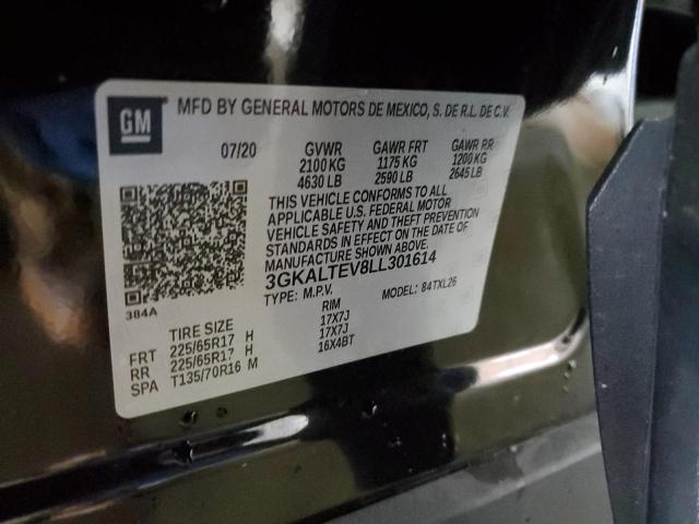 42712994 :رقم المزاد ، 3GKALTEV8LL301614 vin ، 2020 Gmc Terrain Sle مزاد بيع
