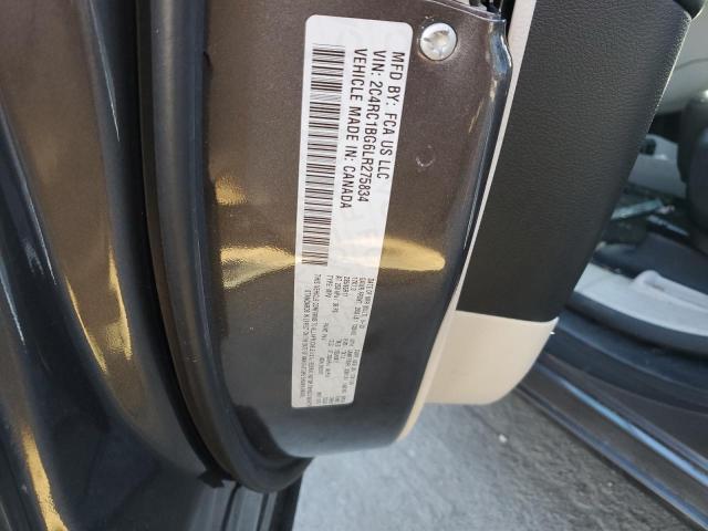 43557064 :رقم المزاد ، 2C4RC1BG6LR275834 vin ، 2020 Chrysler Pacifica Touring L مزاد بيع